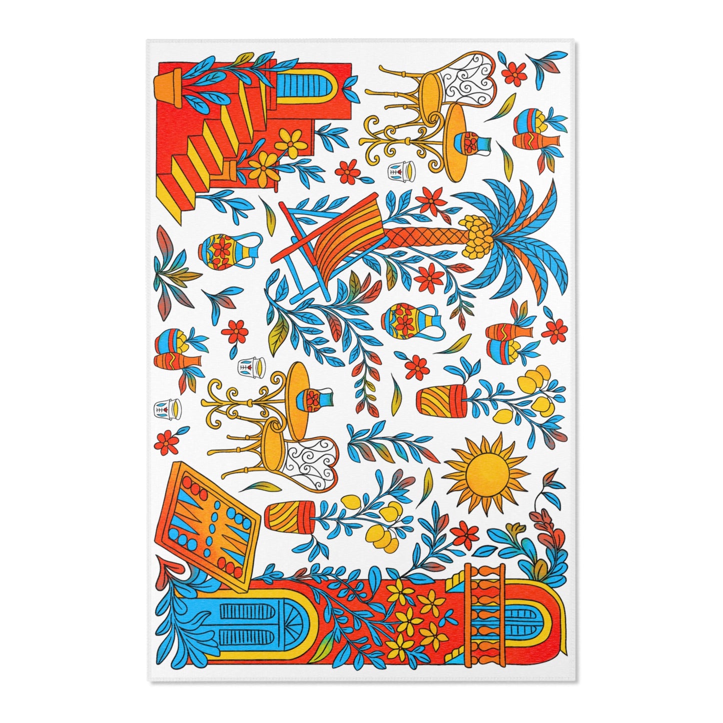 Été Méditerranéen - Tapis