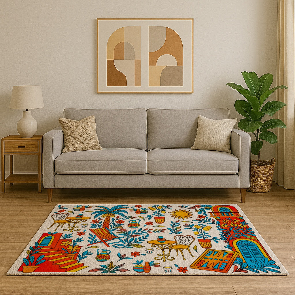 Été Méditerranéen - Tapis