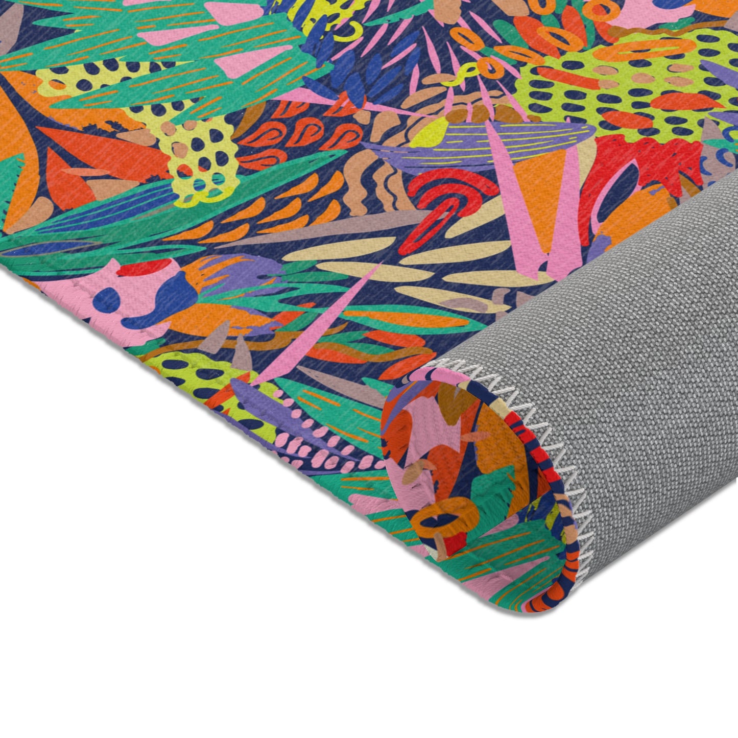 Feuilles Exotiques - Tapis