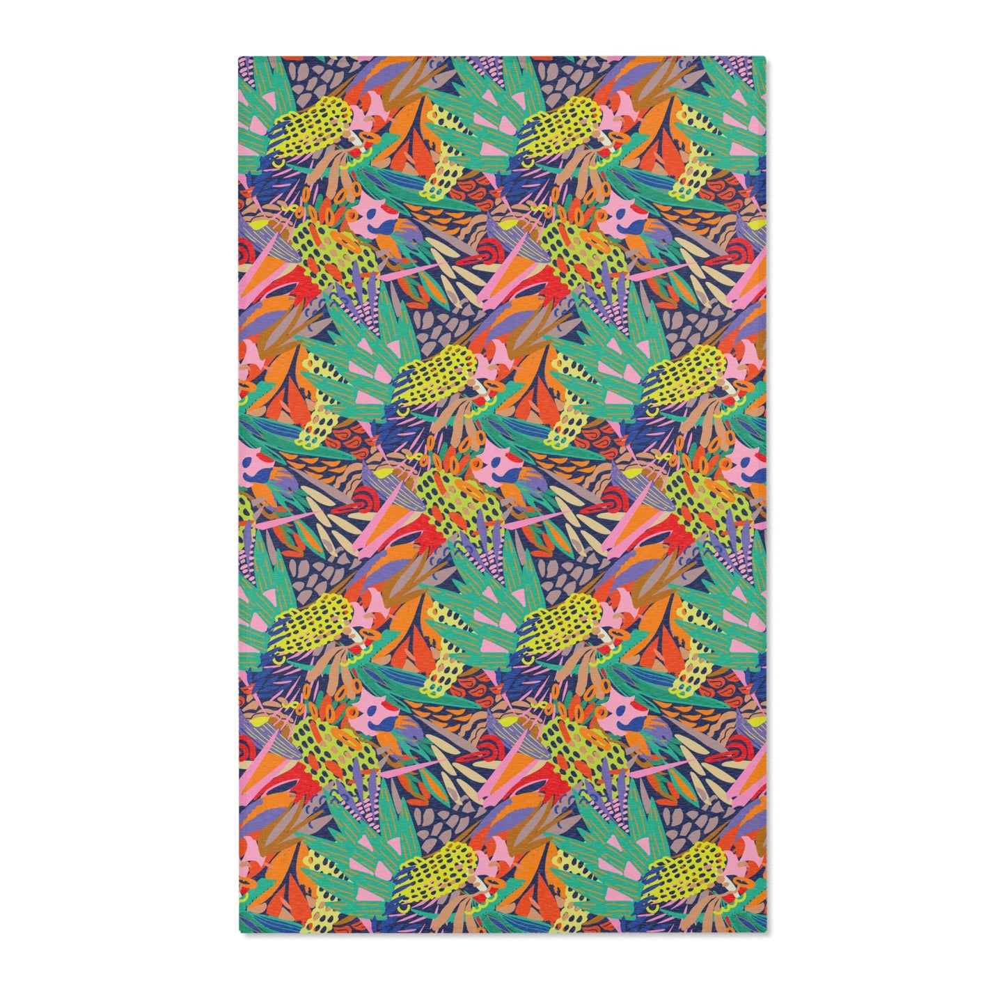 Feuilles Exotiques - Tapis