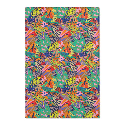 Feuilles Exotiques - Tapis