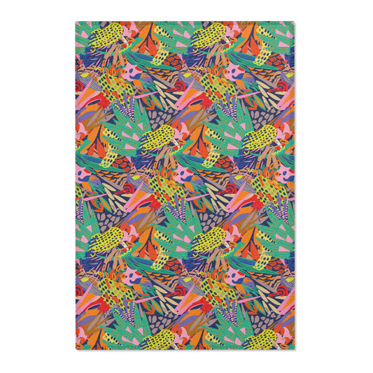 Feuilles Exotiques - Tapis