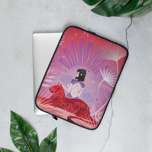 Jardin de Bastet - Housse Pour Ordinateur Portable